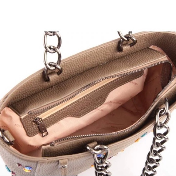 Suzy Levian leather handbag - Picture 2 of 4